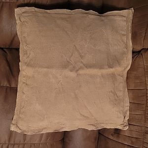 Pottery Barn Tan Pillow Cover